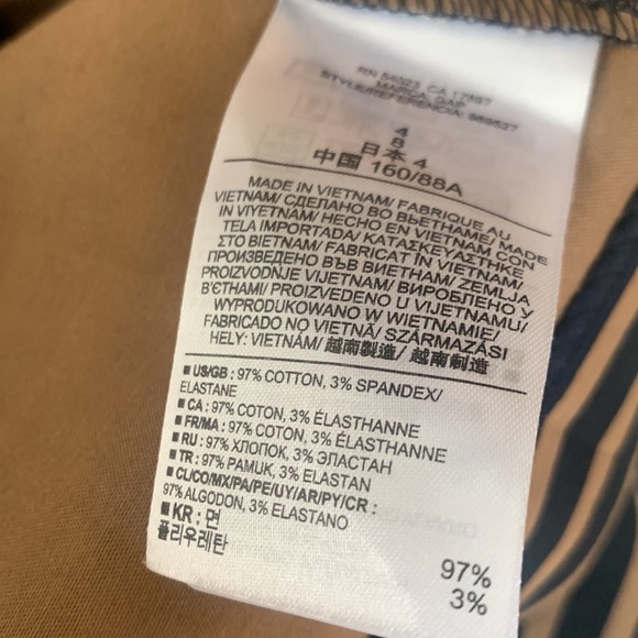 GAP Striped Dress with pockets! - Picture 6 of 7